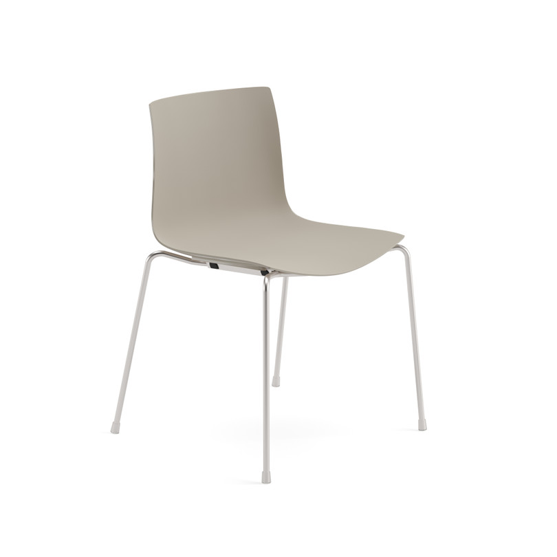 Catifa 46: 4 Leg Steel Base Plastic Chair | Arper